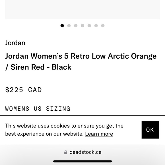 Jordan womens 5 rétro low size 8 - Picture 7 of 7